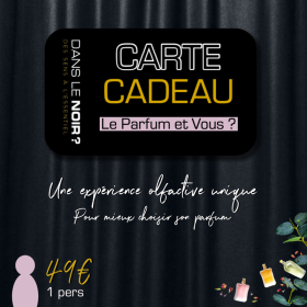 Formule Cadeau - Atelier olfactif "Le Parfum et Vous" - Espace Sensoriel Paris