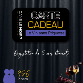 Formule Cadeau – Atelier œnologique "Le Vin sans Étiquette" en Duo à Paris
